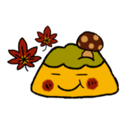 I like climbing mountains. sticker #9637134