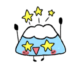 I like climbing mountains. sticker #9637141