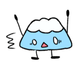 I like climbing mountains. sticker #9637147