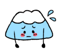 I like climbing mountains. sticker #9637148