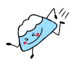 I like climbing mountains. sticker #9637151