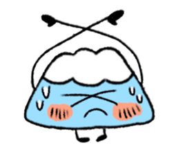 I like climbing mountains. sticker #9637167