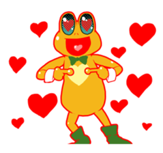 Hope of frog sticker #9637206