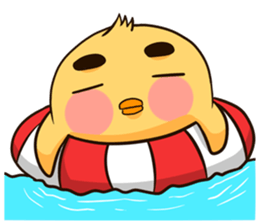 Yellow Chicken sticker #9637609