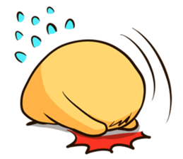 Yellow Chicken sticker #9637615