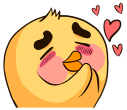 Yellow Chicken sticker #9637616