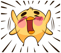 Yellow Chicken sticker #9637621