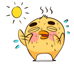 Yellow Chicken sticker #9637624