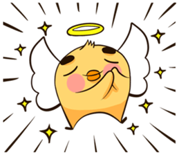 Yellow Chicken sticker #9637625