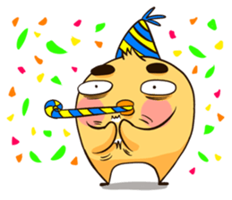 Yellow Chicken sticker #9637626