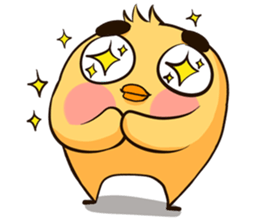 Yellow Chicken sticker #9637629