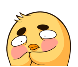 Yellow Chicken sticker #9637630