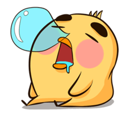 Yellow Chicken sticker #9637631