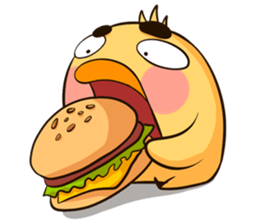 Yellow Chicken sticker #9637637