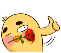 Yellow Chicken sticker #9637638