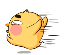 Yellow Chicken sticker #9637639