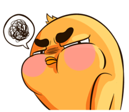 Yellow Chicken sticker #9637640