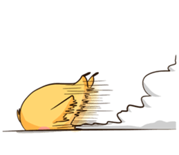 Yellow Chicken sticker #9637642