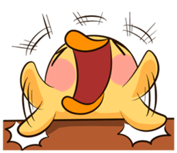 Yellow Chicken sticker #9637644