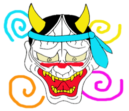 Cute Japanesu demon 2 sticker #9637902