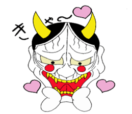 Cute Japanesu demon 2 sticker #9637904