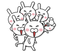 The rabbit which multiplies sticker #9638271