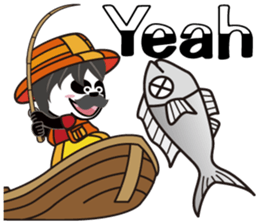 Fisherman Ponda and Little Permaid Piga sticker #9638621