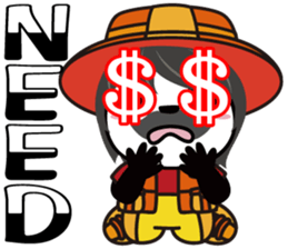 Fisherman Ponda and Little Permaid Piga sticker #9638625