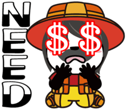 Fisherman Ponda and Little Permaid Piga sticker #9638625