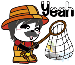 Fisherman Ponda and Little Permaid Piga sticker #9638633