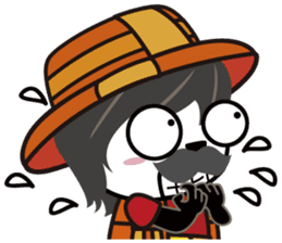 Fisherman Ponda and Little Permaid Piga sticker #9638645