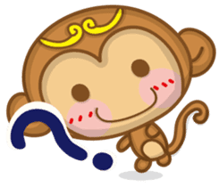 Monkey Baby sticker #9638968