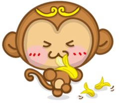 Monkey Baby sticker #9638978