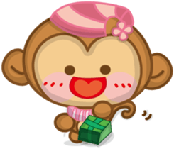Monkey Baby sticker #9638981