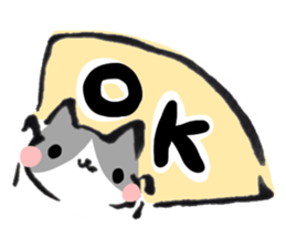 Hi, Hachiware cat3 sticker #9639606