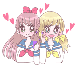 Best friend Serina & Yuri sticker #9639678