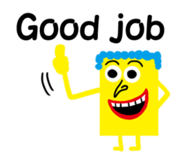 kiiroi-shikakui-hito sticker #9639737