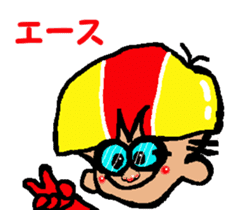 Tennis club for kindergarteners 8 sticker #9640067