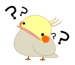 Mischievous a parakeet cyu3(Honorific) sticker #9640320