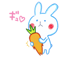 Rabbit and carrot vol.1 sticker #9641143