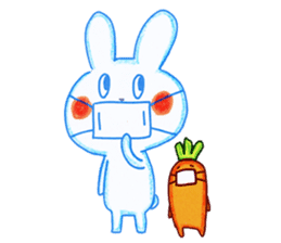Rabbit and carrot vol.1 sticker #9641161