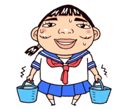 Cute and interesting sailor suit girl!! sticker #9641473