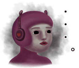 The mysterious world of Meri2 sticker #9641689