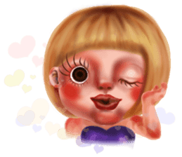 The mysterious world of Meri2 sticker #9641715