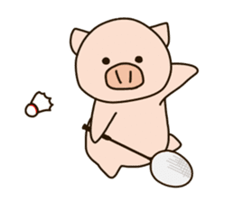 BATOMIN pig sticker #9641768