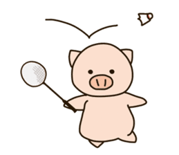 BATOMIN pig sticker #9641771