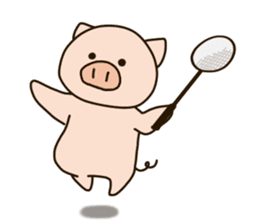 BATOMIN pig sticker #9641780