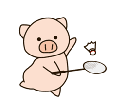 BATOMIN pig sticker #9641787