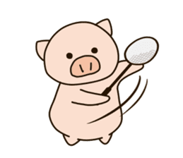 BATOMIN pig sticker #9641796