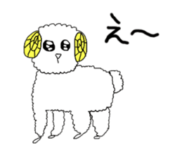 Barely animal sticker #9641895